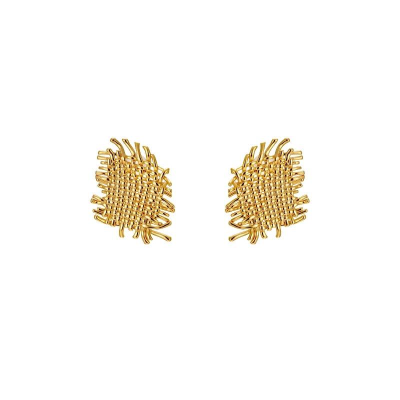 Female Niche Exaggerated Retro Earrings 1 pair of earrings