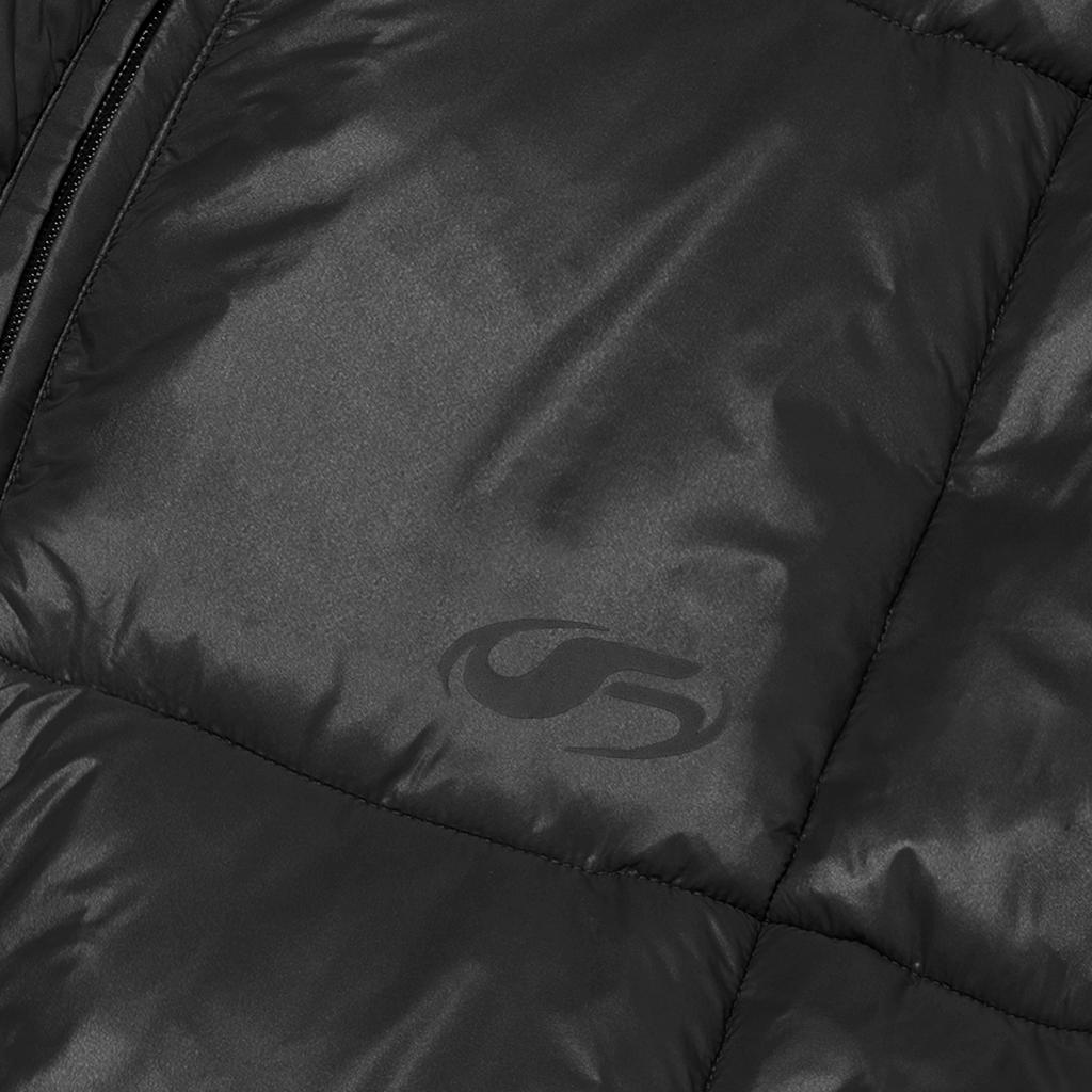 Filluminate Glossy Deuce Padded Jacket - Black
