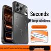 Apple iPhone 16/17 Pro Max Magnetic Case: Drop-Proof, Large Window, Four-Corner Protection