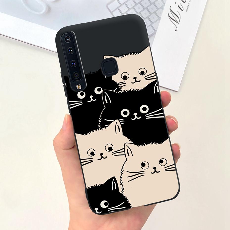 Hülle Für Samsung Galaxy A9 (2018) Niedliche Cartoon-Bonbonfarbene Weiche Silikon-Handyhüllen Für Samsung A9 2018 SM-A920F A9200 Bumper
