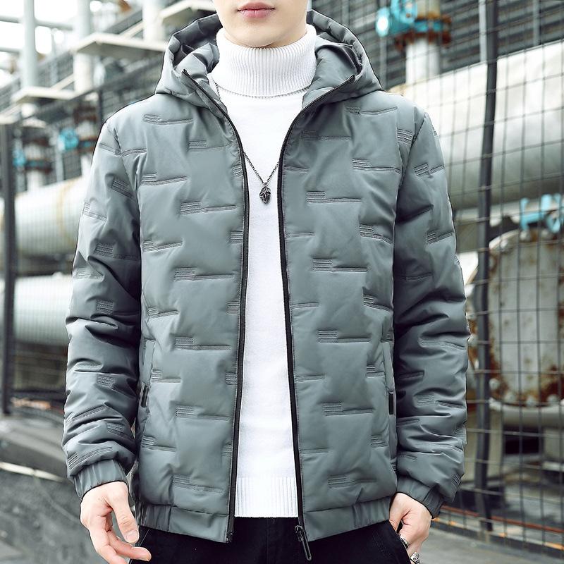 Зимняя мужская красивая хлопковая одежда для молодых людей — фото 3