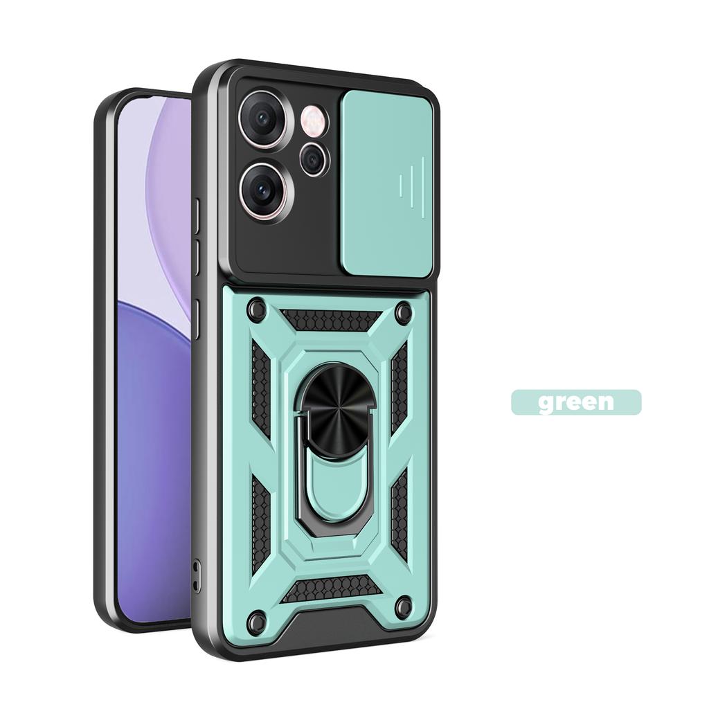For Vivo Y15s Case Vivo Y15A Cover Vivo Y01 Cover Magnetic Ring Holder Armor Phone Case Slide Camera Protect Back Cover