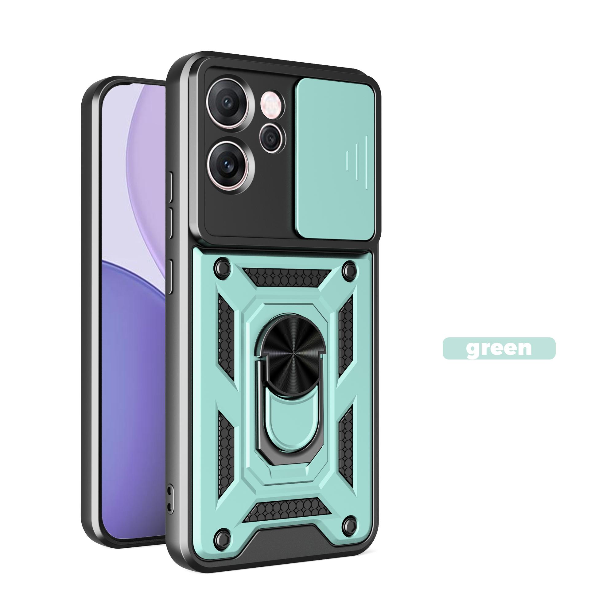 

For Vivo Y15s Case Vivo Y15A Cover Vivo Y01 Cover Magnetic Ring Holder Armor Phone Case Slide Camera Protect Back Cover vivo Y01