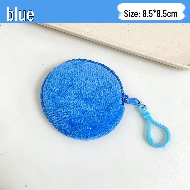 Cartoon Doll Plush Coin Purse: Custom Cute Mini Earphone & Storage Bag for Students and Children