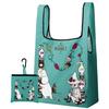 OBN Moomin Character Eco Large Bag, Capacity, Men's, Foldable, Stylish, Cute, Lightweight, Waterproof, 6438cm (OBN236)
