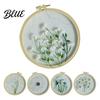 Sewing Tool 1 Embroidery Flax Adorable Wide Stitch Kit Set Starter Application Cotton Floral Plant