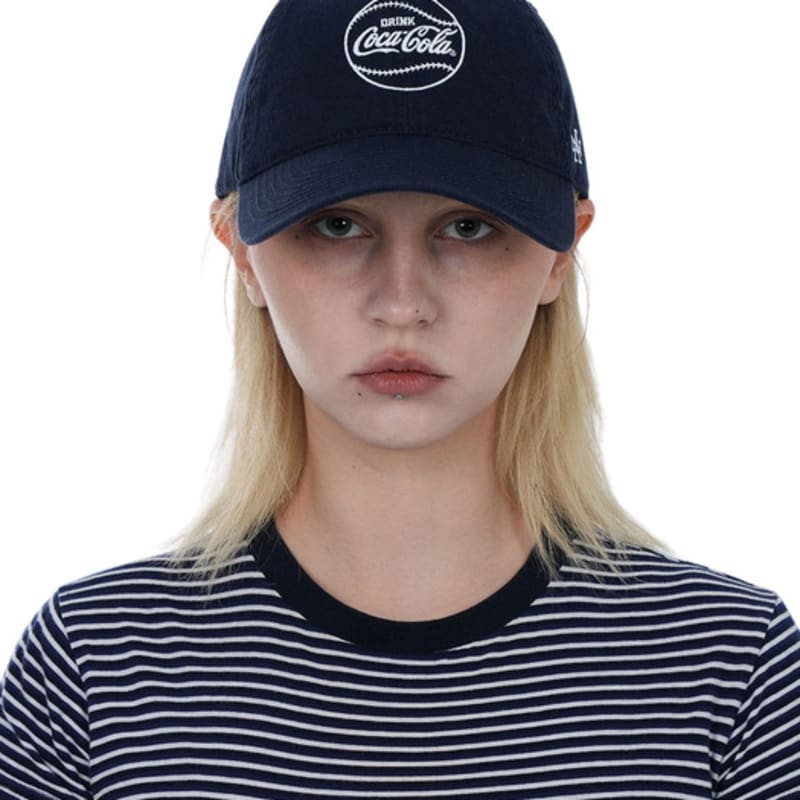 

AMERICAN NEEDLE COCA-COLA BASEBALL MARK BALLPARK cap - NAVY FREE