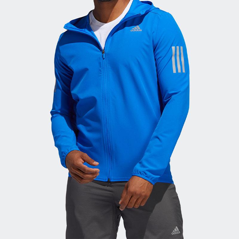 Adidas Own The Run Jacket Men Jacket Glory-Blue FR0801