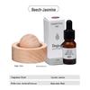 Round Wood Aromatherapy Diffuser - Long-Lasting Essential Oil and Car Fragrance Ornament for Home and Bedroom.