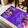 Galaxy Fashion Stars Carpet Suitable for Bedrooms Game Room Playrooms Entryway Anti-slip Rug Anime Office Decor Spiritual Gift