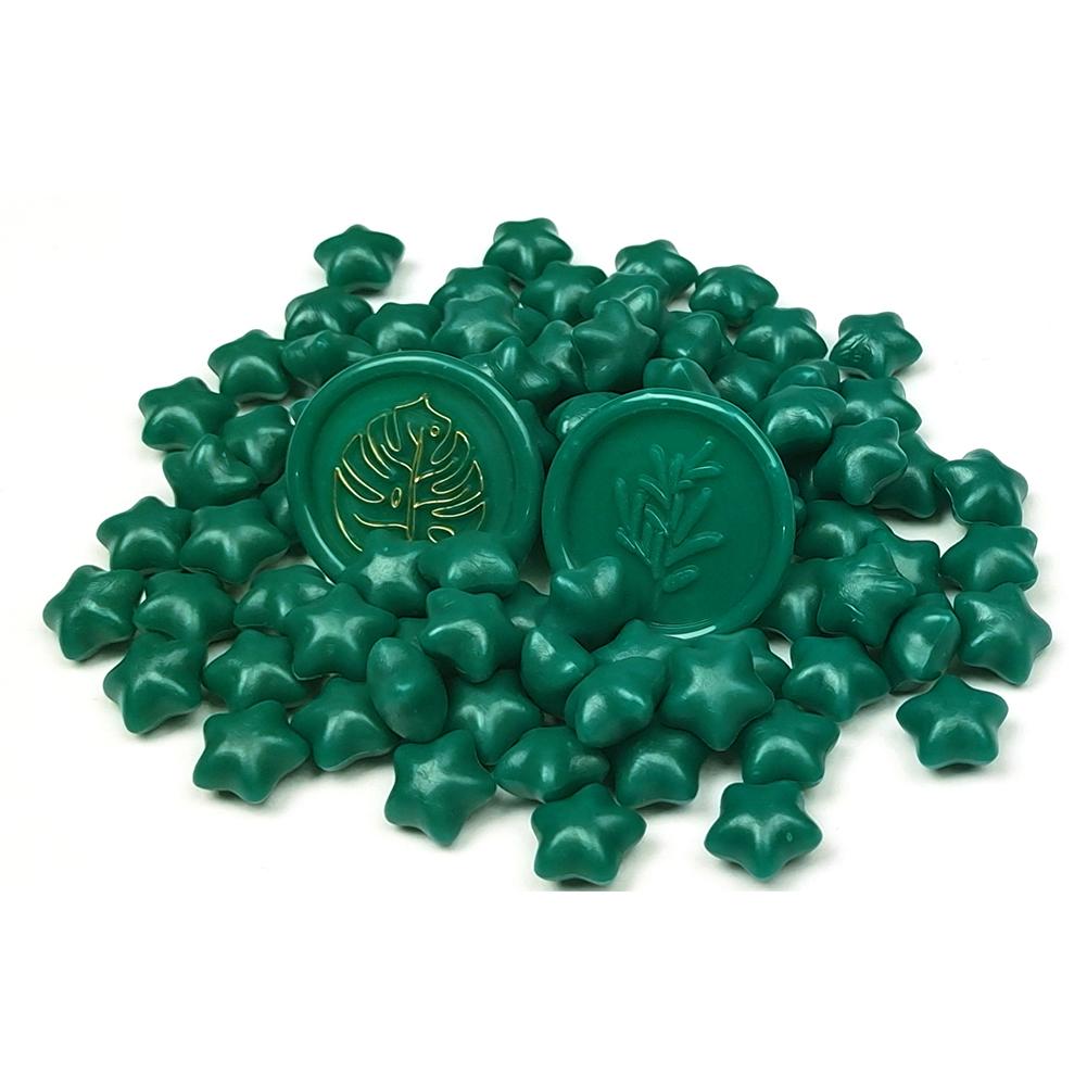 

100pcs/bag Vintage Five Pointed Star Seal Wax Grain Fire Paint Stamp DIY Wedding Birthday Party Invitation Postcard Stamp Seal