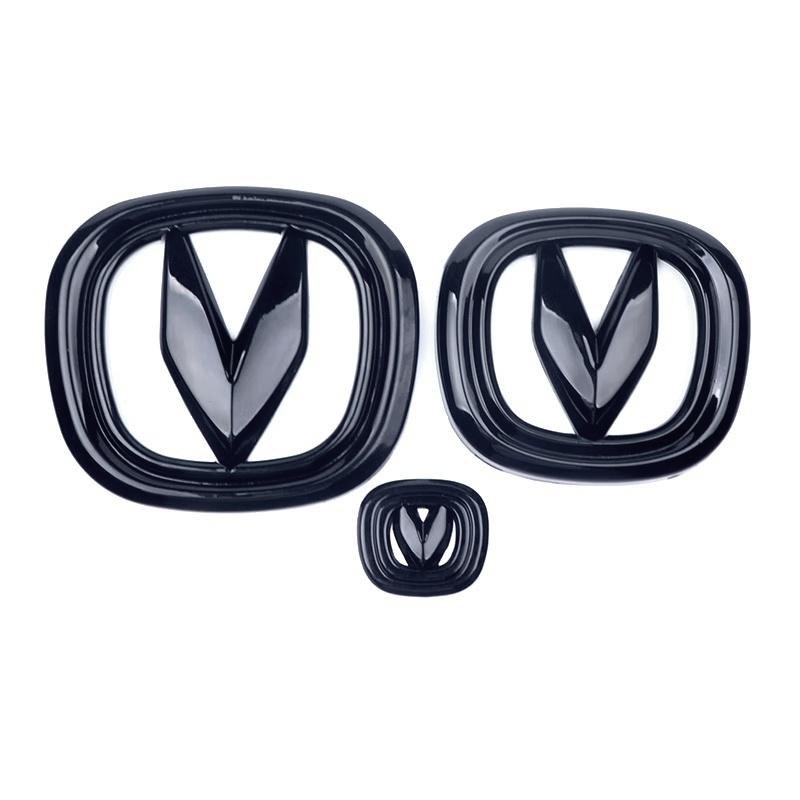 For Changan UNI-T UNIT Accessories 2020 2022 2023 Car Steering Wheel Logo Front Rear Logo Sticker Decor Cover Trim Anti Scratch