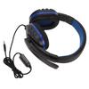 3.5mm Gaming Headset with Microphone Wire Control Adjustable Volume One Button Mute Computer Game Headset