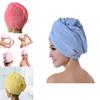 Coral Fleece Hair Towel Cap For Women Fast Dry Absorbent Shower Head Wrap