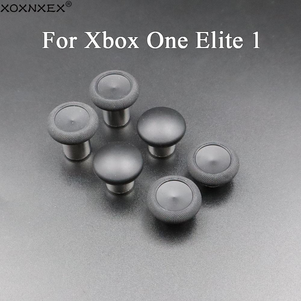 1Pair Analog Stick Cap Thumb Grips Trigger Joystick Button Stand Replacement Parts For Xbox One Elite 1 High Middle And Low Keys