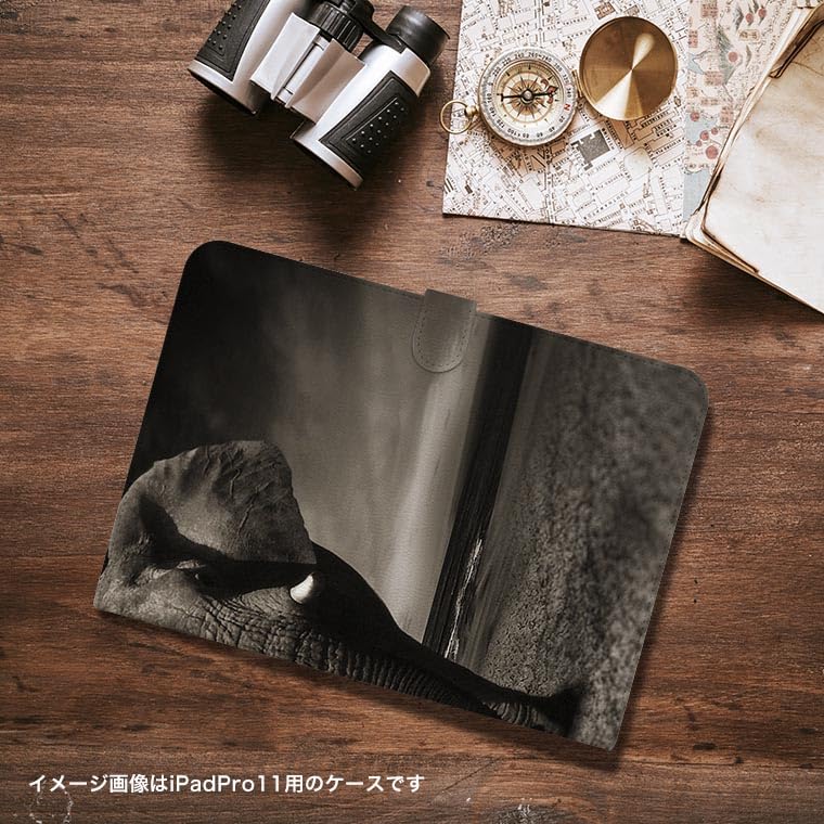 iPad Pro Case 2024 Compatible with iPad Pro Elephant 023246 11-inch (M4) (5th Generation) 11-inch, Tri-Fold Stand, Lightweight, Popular, Design,