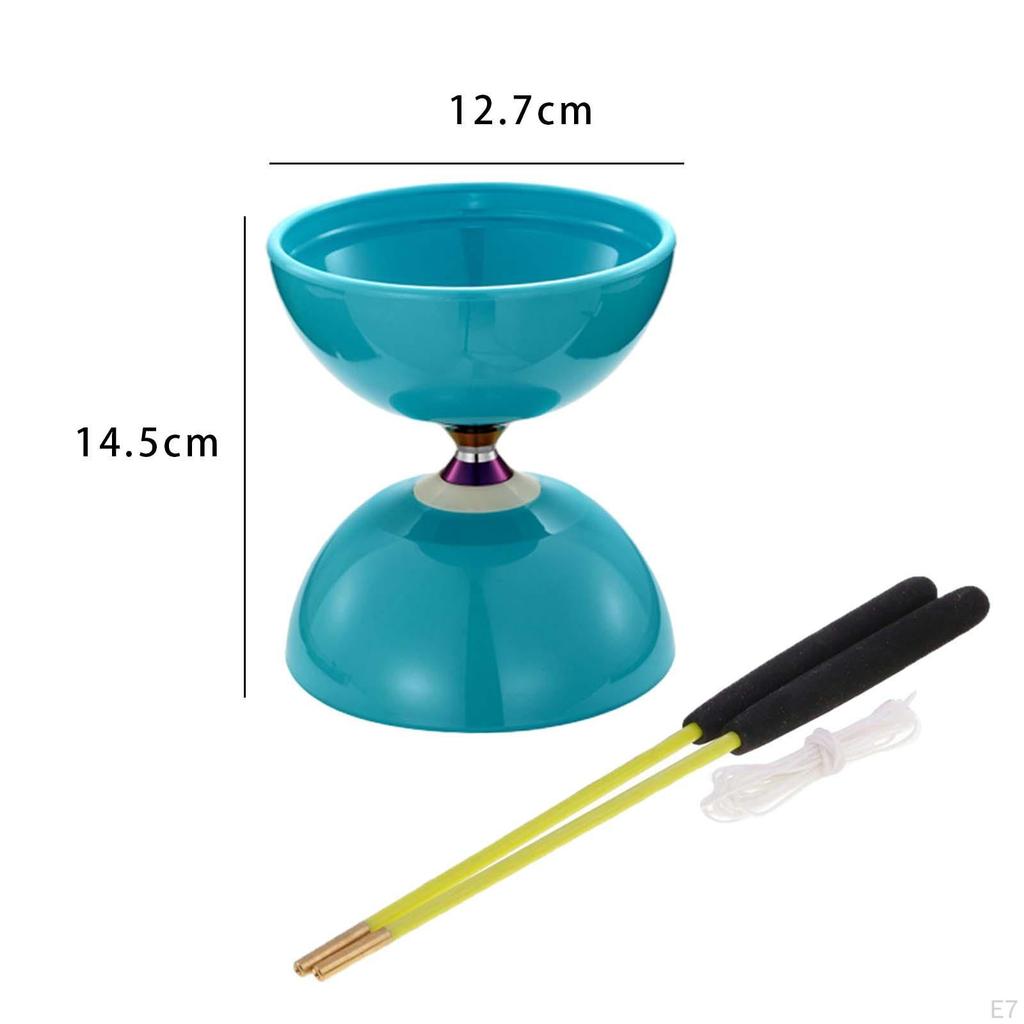 Classic Diabolo Toy Set with Sticks for Beginners and Community Events