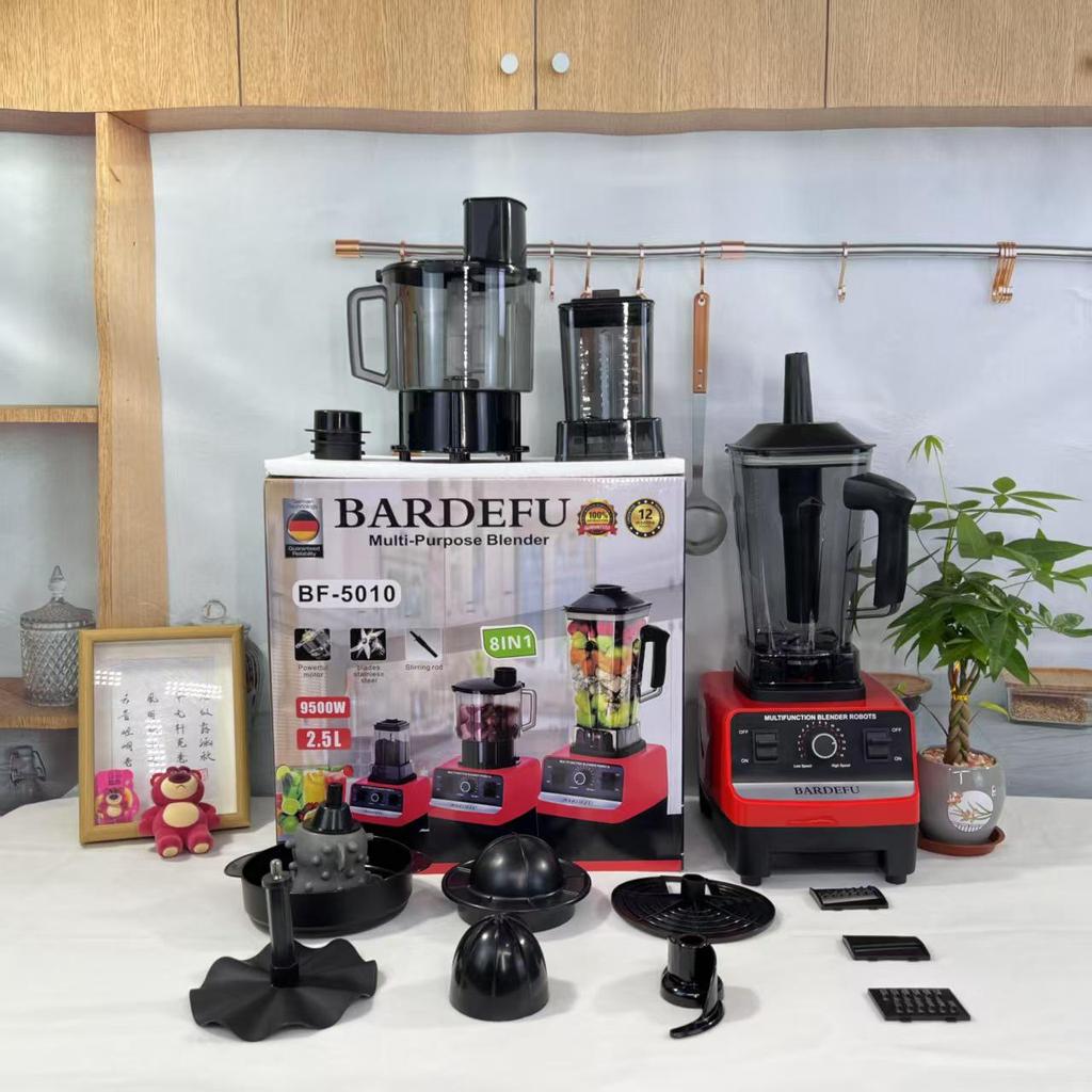 2-in-1 Multifunctional Blender & Juicer: Stainless Steel Food Processor for Fruits & Vegetables