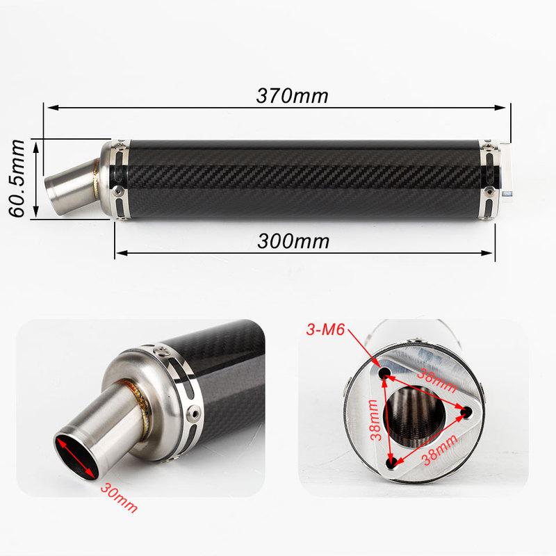 Motorcycle exhaust muffler 2 stroke exhaust Two Stroke muffler NSR250 VFR400 RGV250 TZR250 rs125 nsr150sp mc28 RD350
