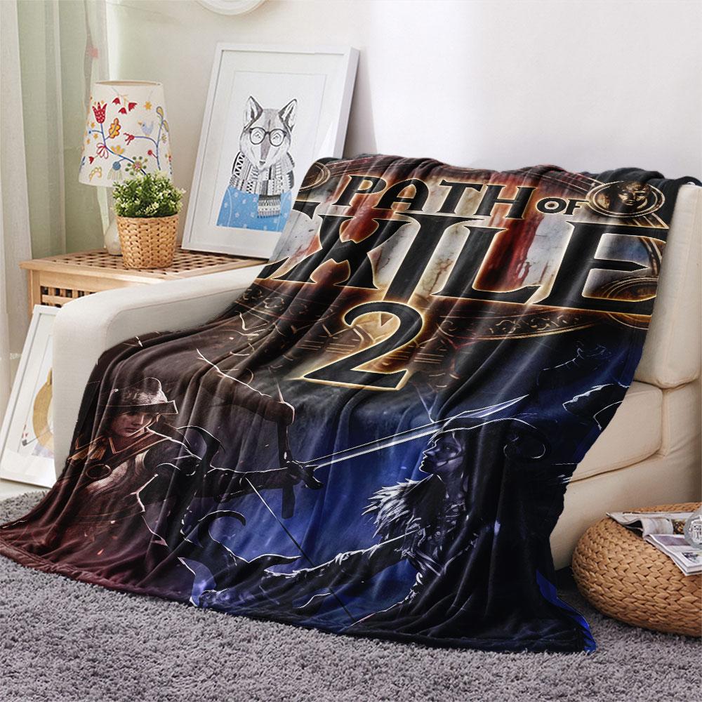 Path of Exile 2 Blanket, High Quality Comfortable for All Seasons, Home Decor, Warmth and Comfort