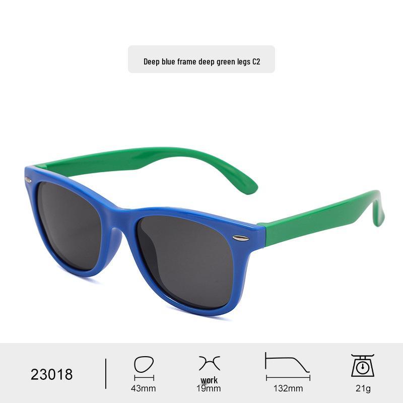 Children s Polarized Silicone Sunglasses with UV Protection - Comfortable Sun Protection for Boys and Girls