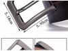 Men's Retro Pin Buckle Leather Belt - Genuine Cowhide, Plus Size