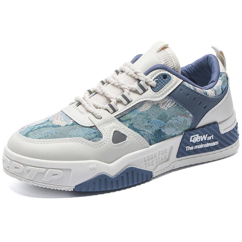 

Обувь для скейтбординга 2024 года, новые весенние маленькие белые туфли, корейская версия, повседневная универсальная обувь для скейтбординга, молодежная студенческая спортивная обувь на платформе 39