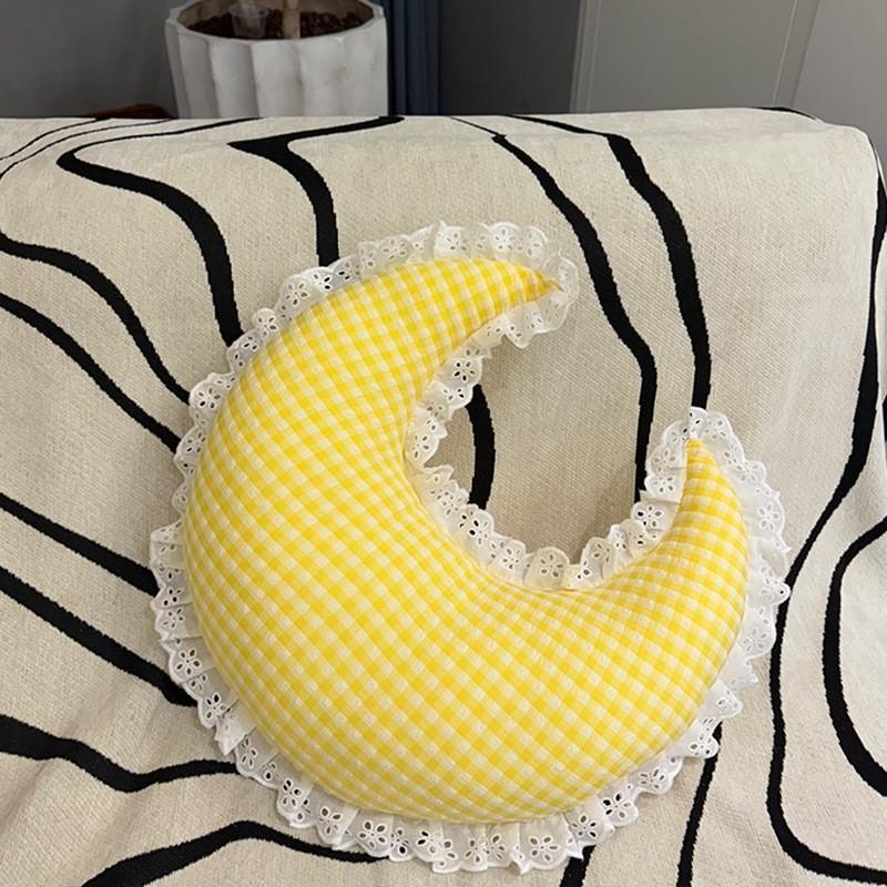 Apple Cushion Lumbar Support Office Chair Pillow With Cloud Pattern For Home Decor