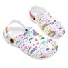Fashion Printed EVA Clogs for Women Men Ventilated Lightweight Slip On Casual Shoes Soft Sole Summer Sandals Daily Leisure Wear