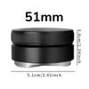 3-Slope Design Palm Tamper Grounds Leveler for Fits 51/53/58mm Portafilter Coffee Brewing