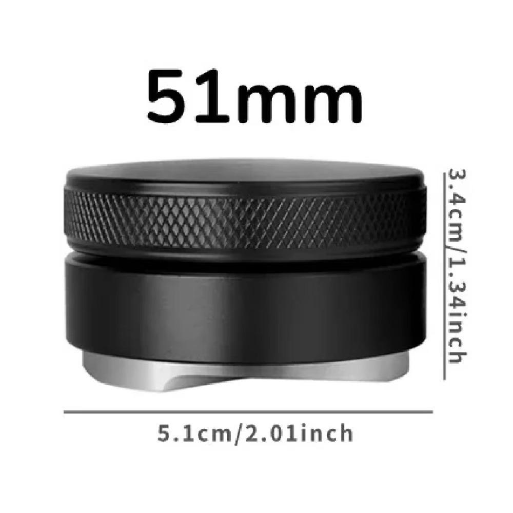 3-Slope Design Palm Tamper Grounds Leveler for Fits 51/53/58mm Portafilter Coffee Brewing