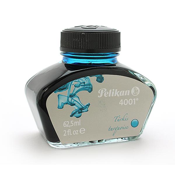 

Чернила в бутылке пеликана turquoise