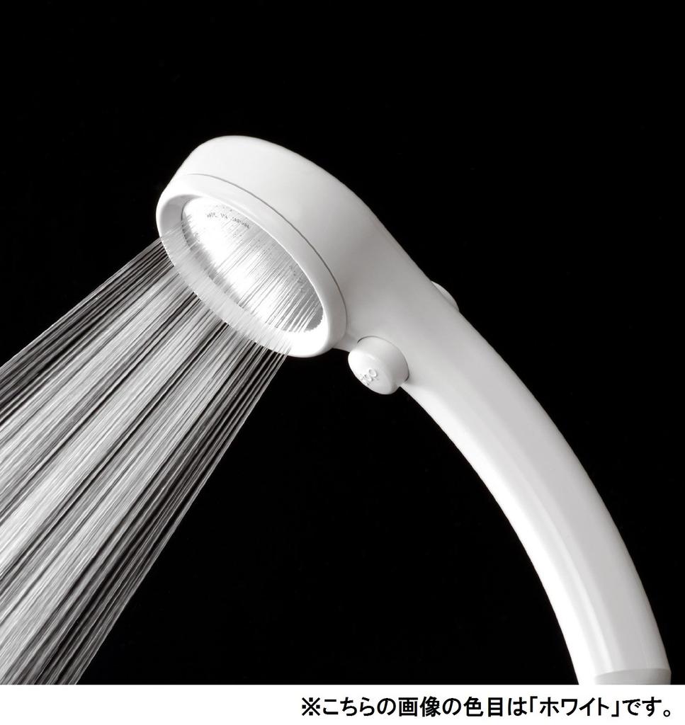 SANEI Rainy Metallic Black Shower Head (PS-303-81XA-CD) with Stop Function, Saves Approximately 50% of Water
