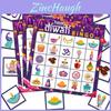 Indian Diwali Theme Bingo Game Pack With Paper Cards For Party Activities And Kids