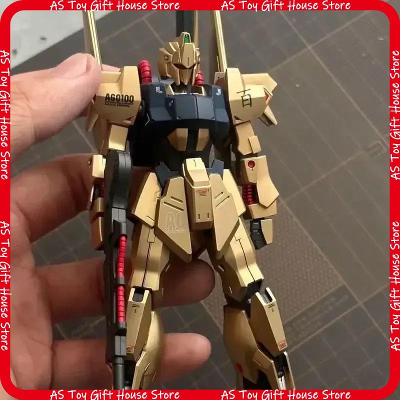 Hyaku Shiki Champagne Gold Spray Plate Msn-100 1144 In Stock Anime Action Character Figurines Movable Joints Robot Model Kit