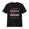 Esthetician Squad T Shirt For Estheticians Skin Care Professional Cosmetologists Design Facial Specialist Beautician Vintage