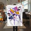 1pz Coperta in Flanella con Stampa Kpop Demon Hunters, Alta Qualità, Per Tutte le Stagioni, Decorazione per la Casa, Calore e Comfort, Perfetta per Regali di Natale