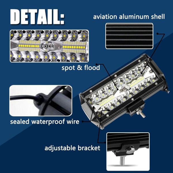 Buy 120W Work Light LED Spot Light & Flood Lights Truck Lights for Car