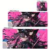 Anime Girl Mouse Pad Kawaii Pink Mousepad Gaming Speed Keyboard Pads Large Gamer Mouse Mat Rubber Desk Mat HD Print Cute Carpet