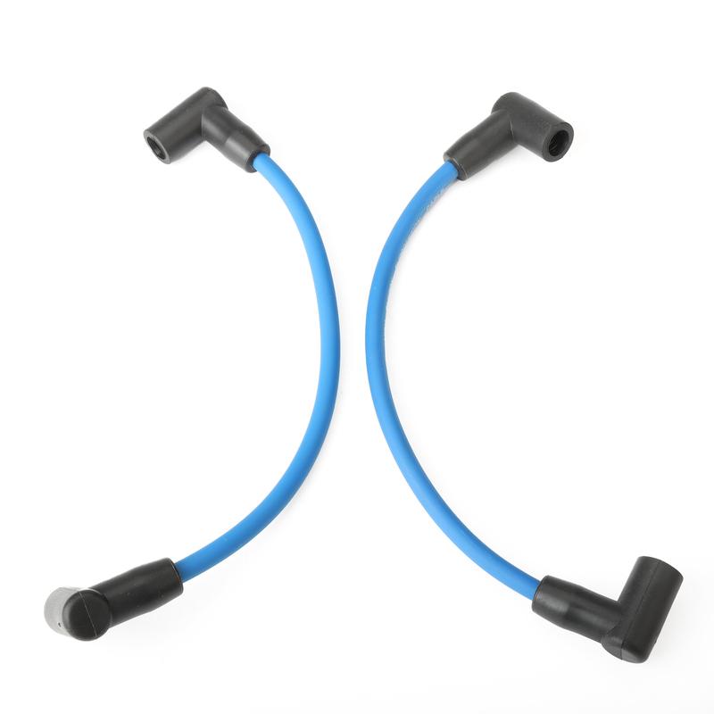2/4/6x Marine Spark Plug Wire Universal Plastic Car Accessories Blue
