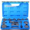 22-Piece Brake Caliper Piston Retractor & Pad Removal Tool Set for Auto Repair