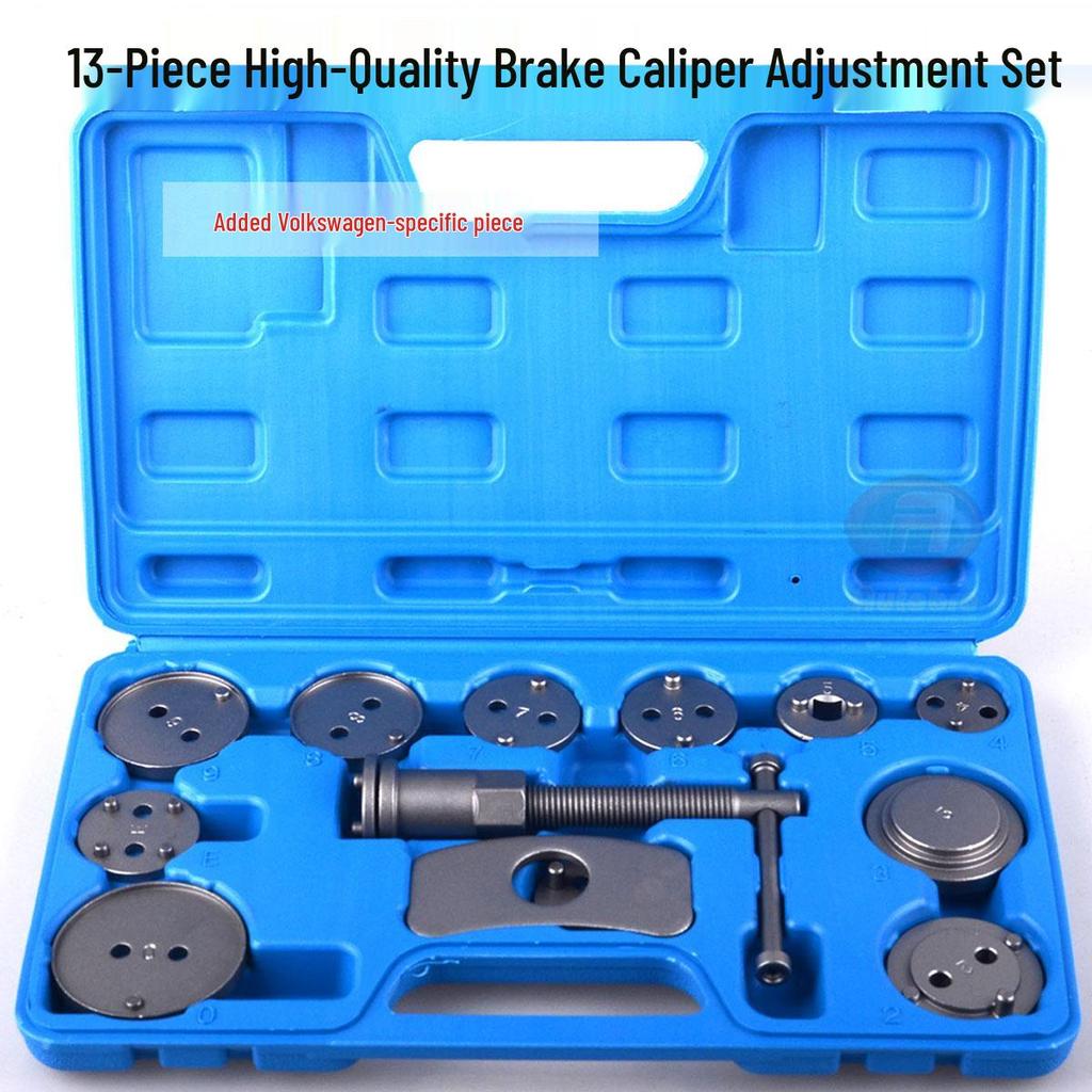 22-Piece Brake Caliper Piston Retractor & Pad Removal Tool Set for Auto Repair