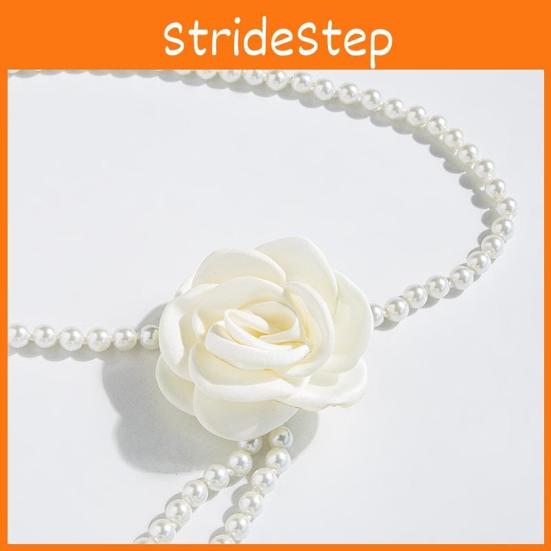 Elegant Hanfu Waist Chain With Pearl Elements For Formal Costume Traditional