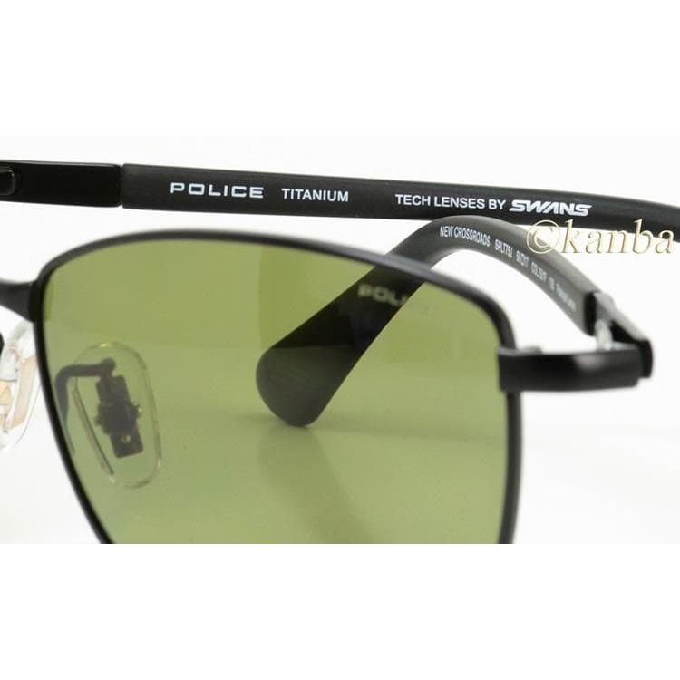 Used POLICESWANS Polarized Sunglasses Fishing T75J-531P