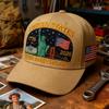 Fashion Print Baseball Cap , Waterproof Fabric , Unique Design , Cross-border DirectShipping , In-stock & Ready To Ship