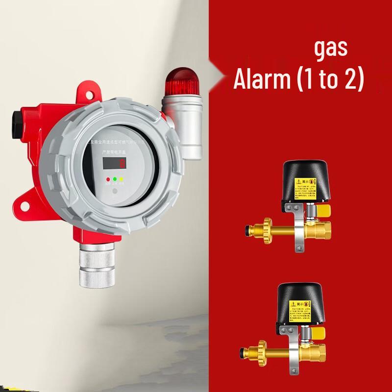 Lieve Gas Leak Detector with Auto Valve & 2 Cylinder Arms