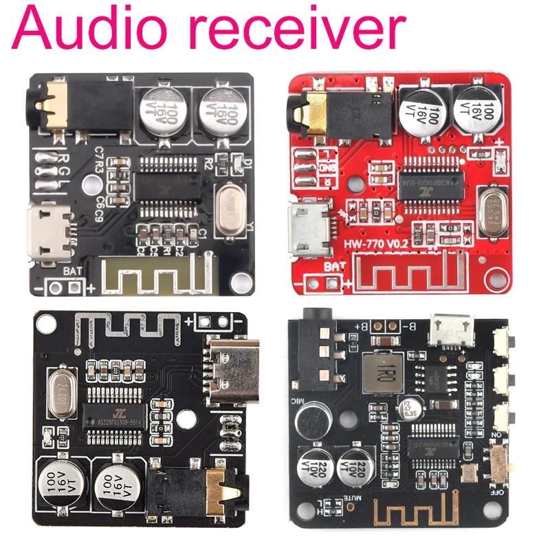3.7-5V Mini Bluetooth Stereo Audio Receiver Board Module With Mic for Arduino MP3 Player Bluetooth Lossless Decoder Board Type-C