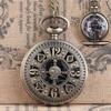 Devil Lanyard Embossed Ghost Head Pocket Watch European and American Animation Halloween Christmas Horror Night Skull Jack