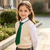 Child Dress Shirt Tie Kids Pre-tied Necktie for Boys Girls, Adjustable with Elastic Strap British Style School Uniforms Wedding And Cosplay,
