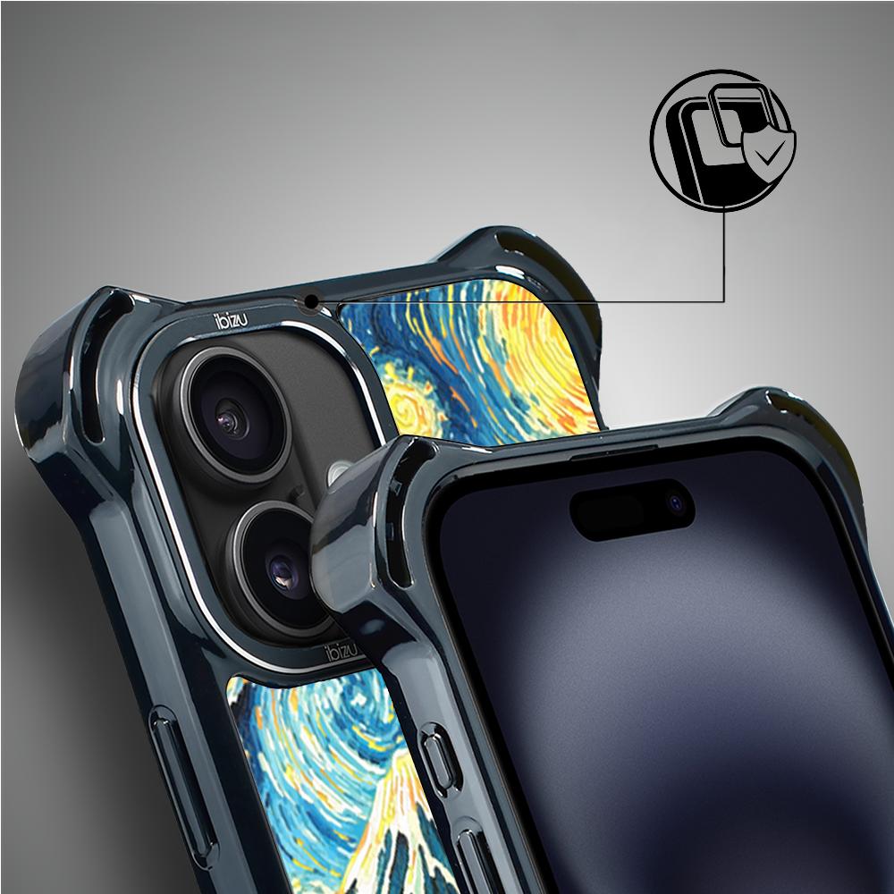 Etui Iphone 16 Ibizu Dropguard Ultra Z Magsafe, Van Gogh, Gwieździsta Noc